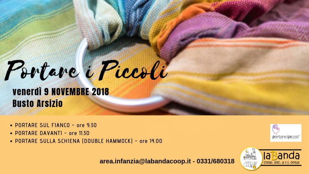 Venerdì 9 Novembre – Giornata Dedicata PORTARE I PICCOLI – laBanda coop